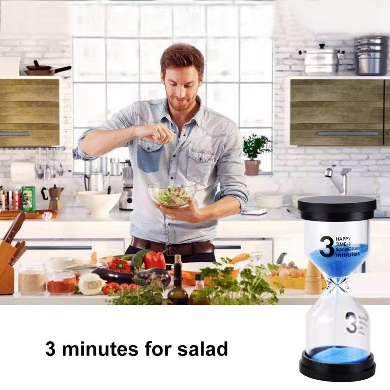 Sand timer fargerik timeglass sand glass timer 1 min /3 min /5 min /10 min /15 min /30 min sand klokke timer for spill klasserom