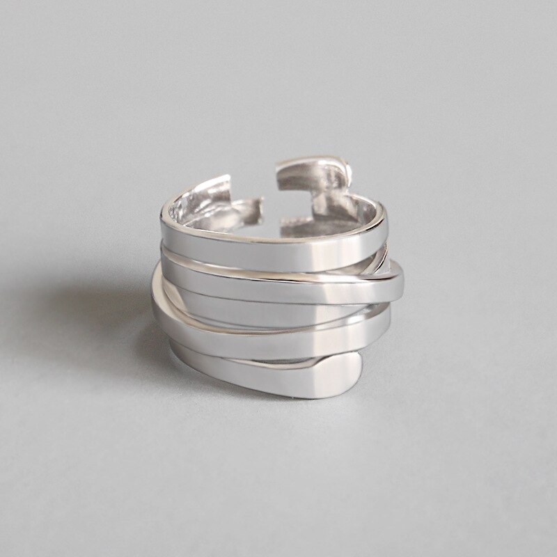 Anillos de cadenas góticas para mujer, anillos de boda para mujer, accesorios de , Charm, joyería al por mayor