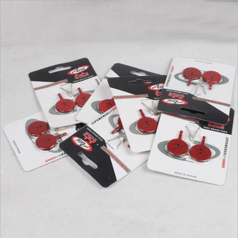 Avid bb5 brake pads mountain bike disc brake pads with spring/fits BB5 disk brakes only 2pairs/lot accessories