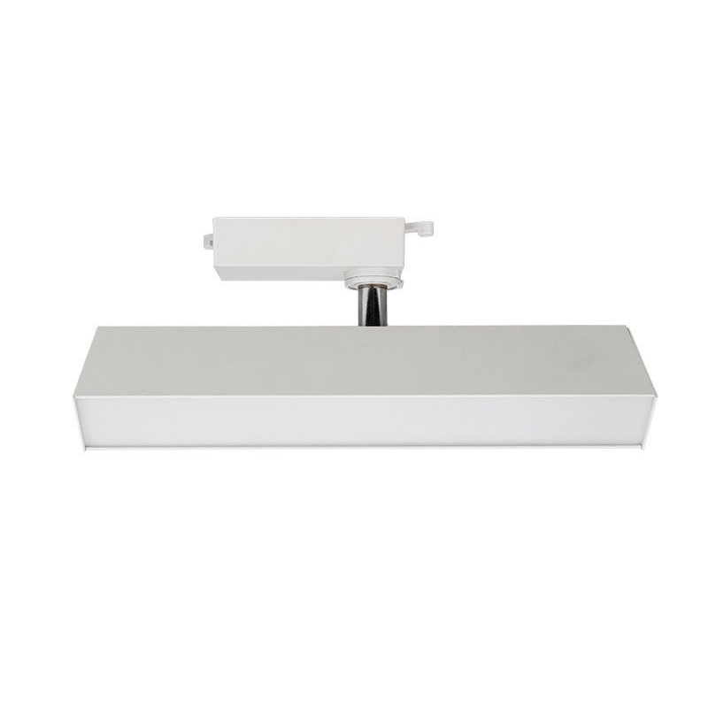 Embutido LED Track Lights, Grille Lamp Series, sala de estar Spotlight, Downlight sem luz principal, 10W, 12W, 18W, 24W, 30W