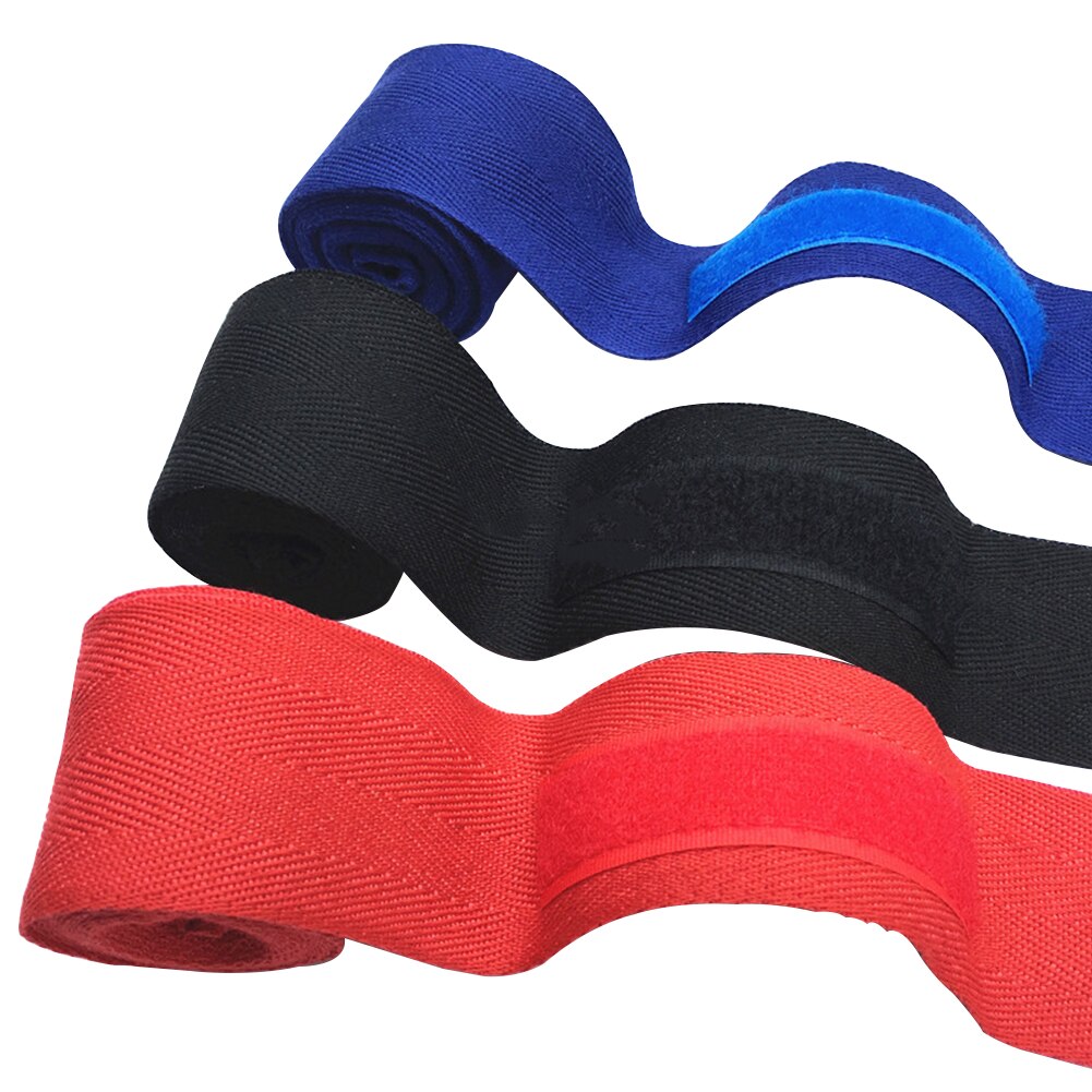 2.5m Elastic Boxing Bandage Sports Wrap Stretch Sweat Absorption Cohesive Flexible Tape Hand Protection Wrist Crepe