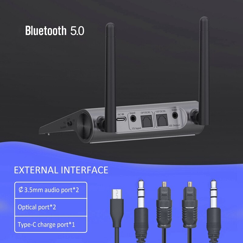 Display Bluetooth Transceiver Integrated TV Bluetooth Transmitter Bluetooth Receiver Car Home Integrated