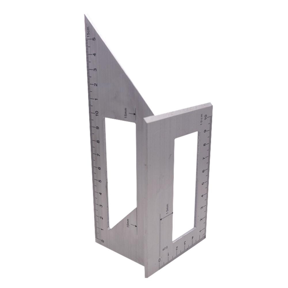 Middelslijnsschrift, Aluminium Legering 100 Mm Bereik, 45