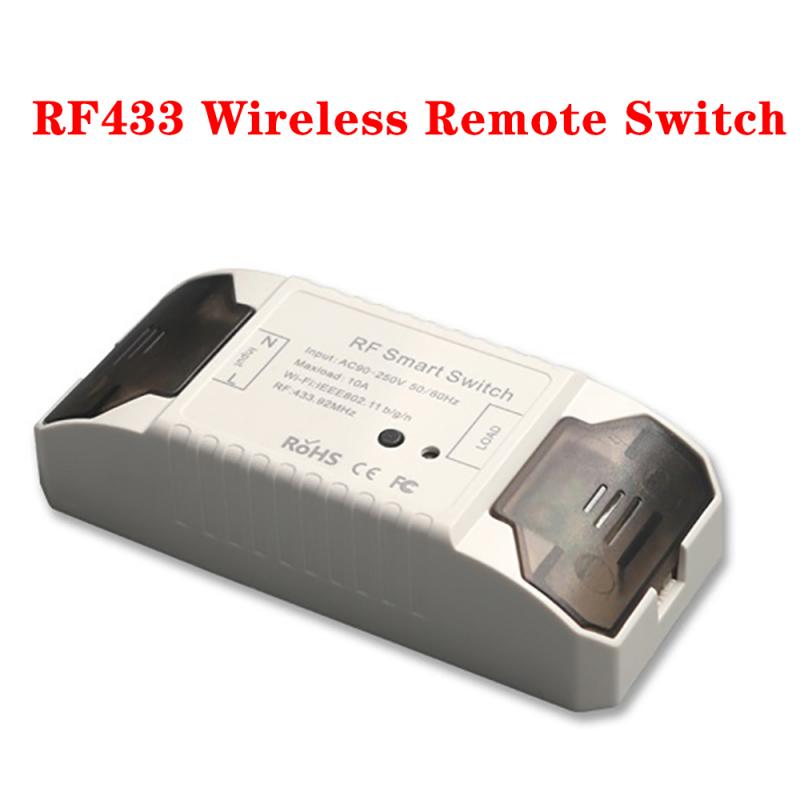 Switch-Wifi Relay Timer Controller Smart Life APP WiFi RF DIY Switch Wifi Smart Breaker Switch Wireless Controller Light RF 433M: 1