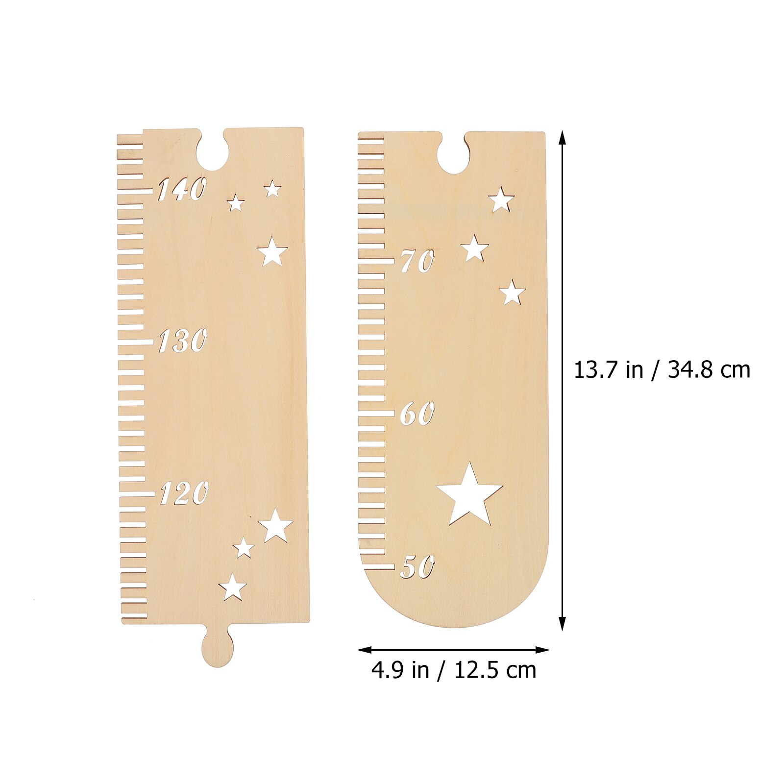 1 Set Splicing Height Chart Nordic Style Growth Chart Decorative Growth Chart