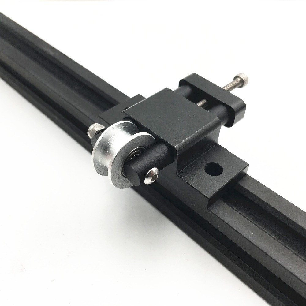 Funssor 1 pièces AM8/Anet A8 kit de tendeur de courroie d'axe Y en aluminium pour cadre en métal d'extrusion d'imprimante 3D AM8