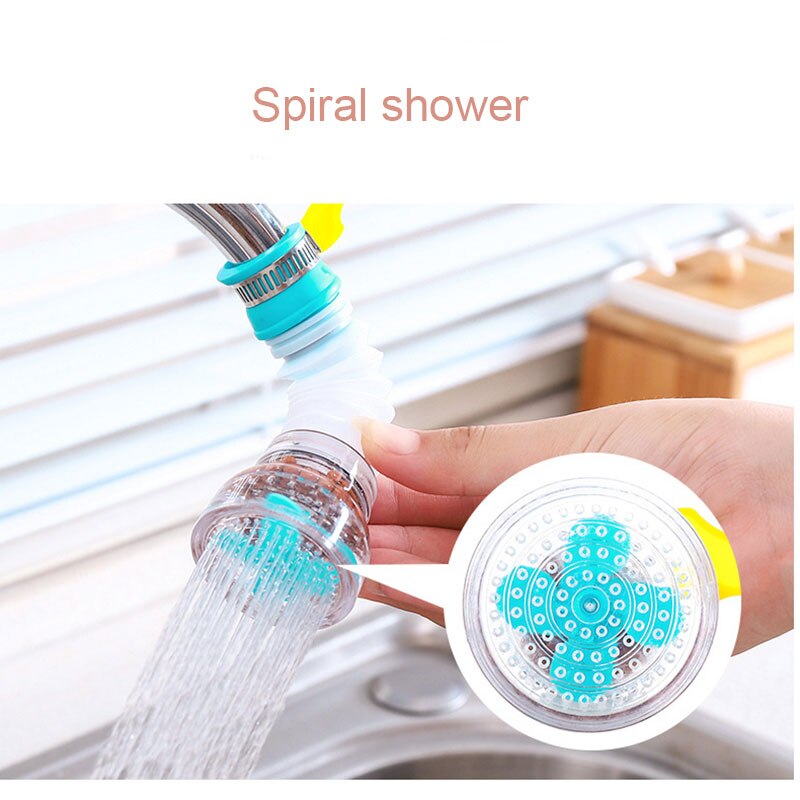 Booster Shower Kitchen Home Water Filter Tap Head 360 Degree Rotating Faucet Nozzle H88F