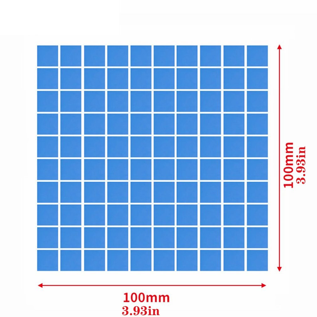 8/800 PCS IC Heat Dissipation Heat Transfer Pad GPU CPU Heatsink Cooling Conductive Silicone Thermal Pad Self-adhesive Gasket