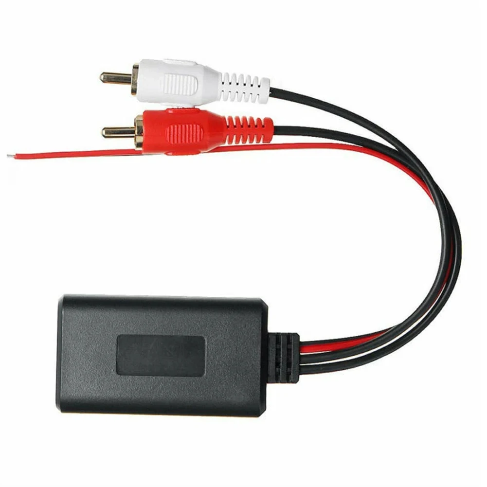 Car Wireless 2 RCA Bluetooth Receiver Module AUX Adapter Music Audio Stereo Receiver For 2RCA Interface Vehicles