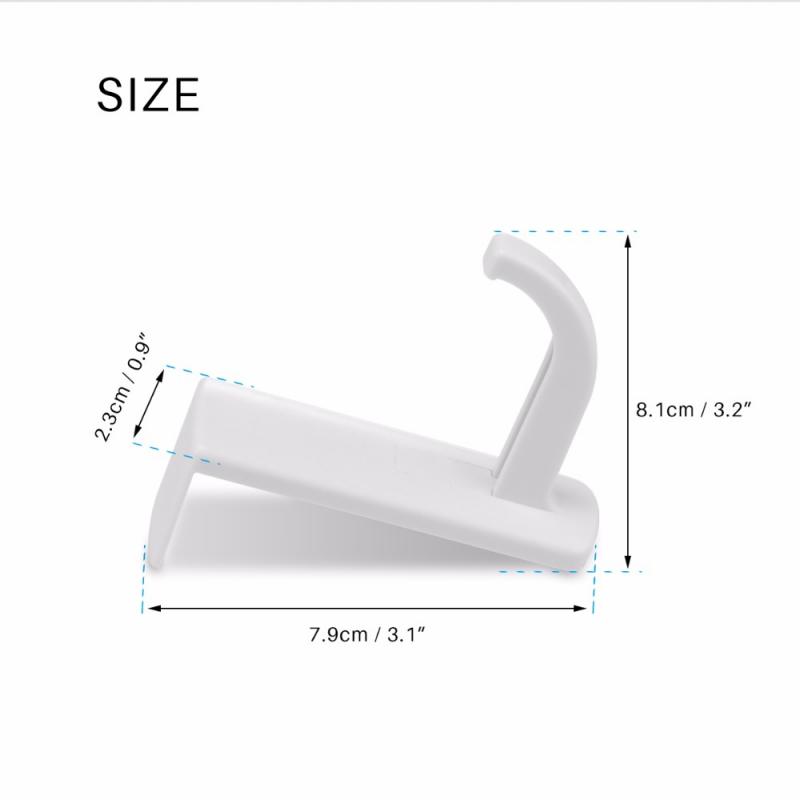 Kopfhörer-Halter-Aufhänger, Wand-PC-Monitor-Ständer, langlebiges Kopfhörer-Zubehör, Headset-Aufhänger, PC-Monitor-Halter, Ständer, 2 Farben