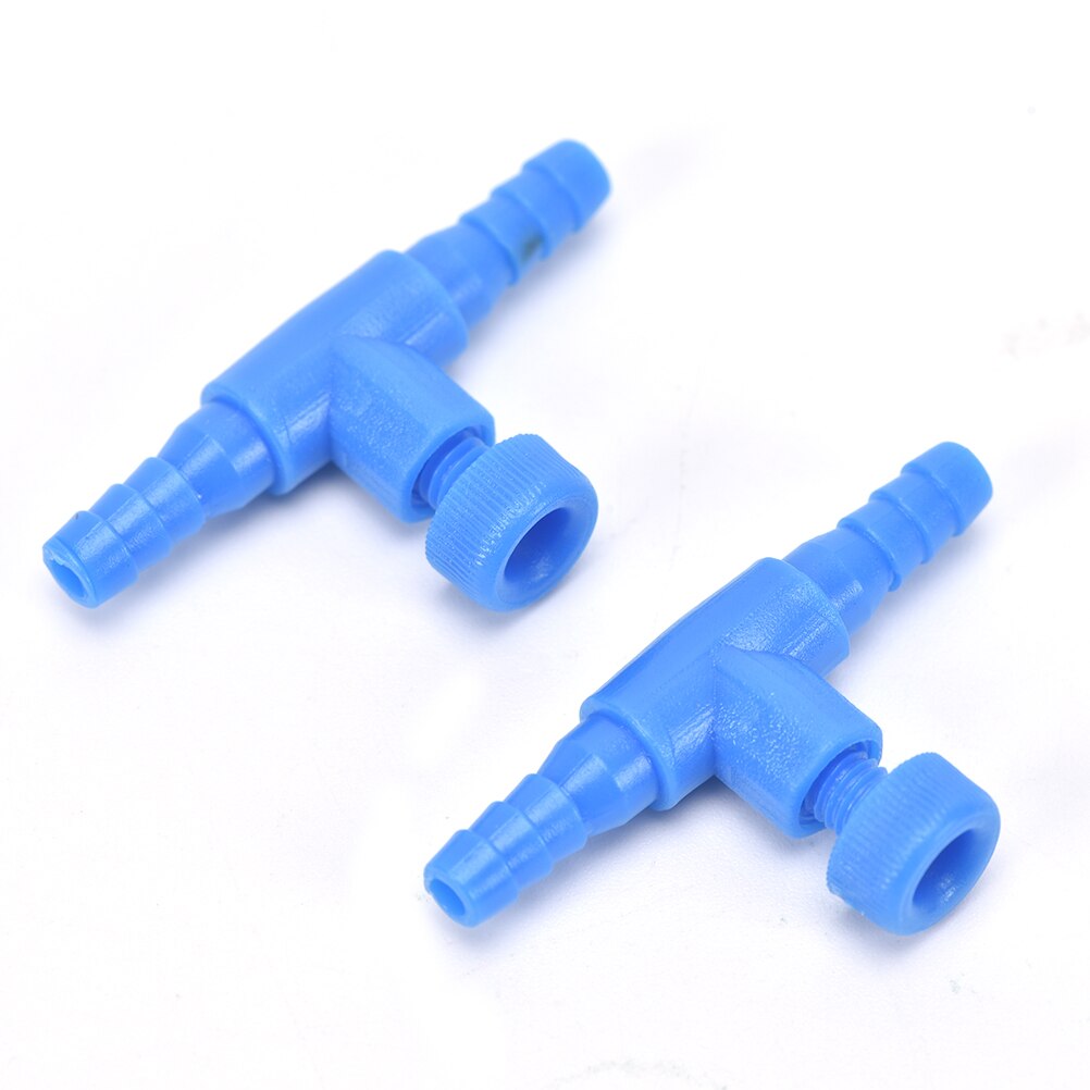 3/10pc aquarium luchtleiding slang buis instelbare connector pomp stroomregelkleppen schakelaar kraan 4*6mm slang luchtpijp