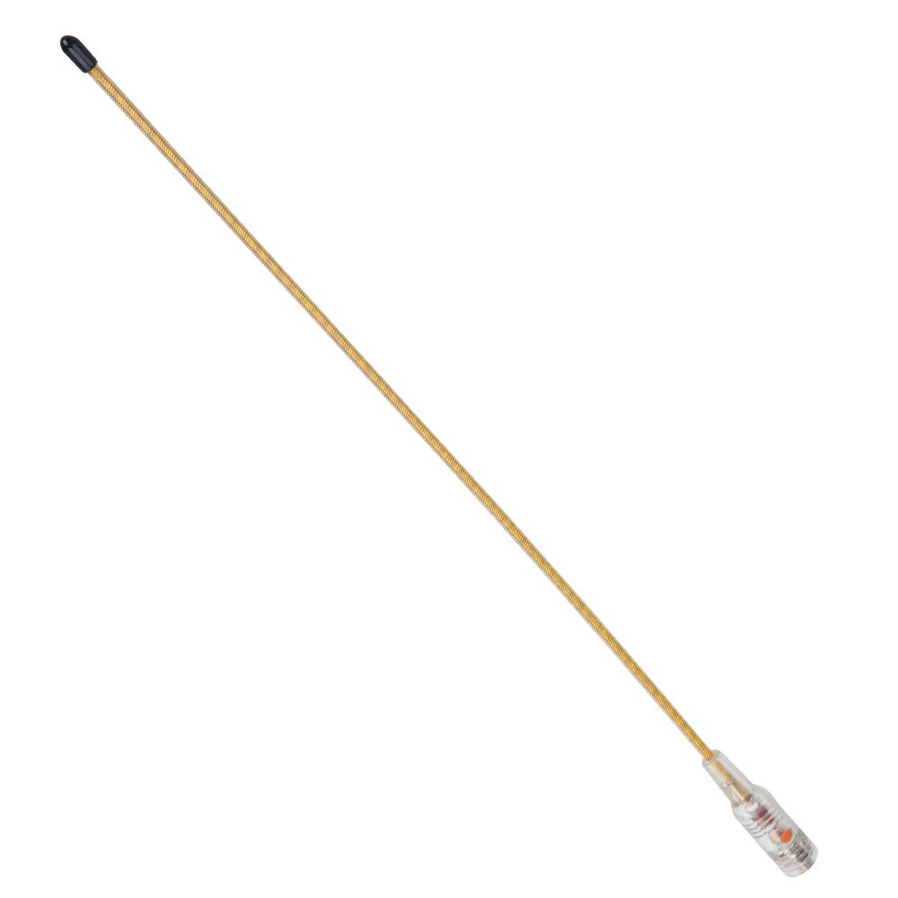 Dual Band 144/430Mhz 3.2dB 2.15dB 39Cm High Gain Draagbare Koper Flexibele Zweep Antenne Vhf Uhf Transparant wit