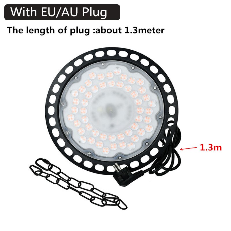 220V Led High Bay Licht Wasserdichte IP65 100W 150W 200W Garage Lager Stadion Markt Industrielle Werkstatt UFO Lampe