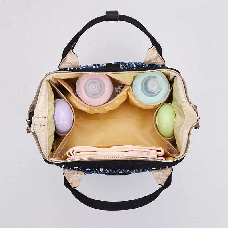 Usb-moedertas, luiertas, babyverzorgingsrugzak, kinderwagentas, multifunctioneel, droog en nat, scheidingsrugzak, melk, lunchtas
