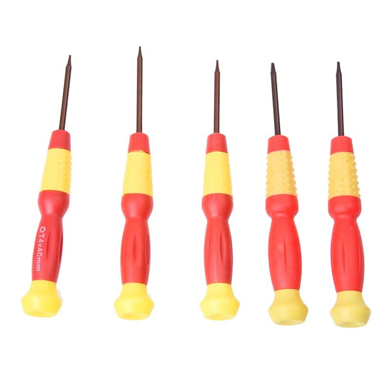 1 pcs Torx T2 T3 T4 T5 T6 Cell Phone Repair Kit Tool Set Magnetic Screwdrivers Tools