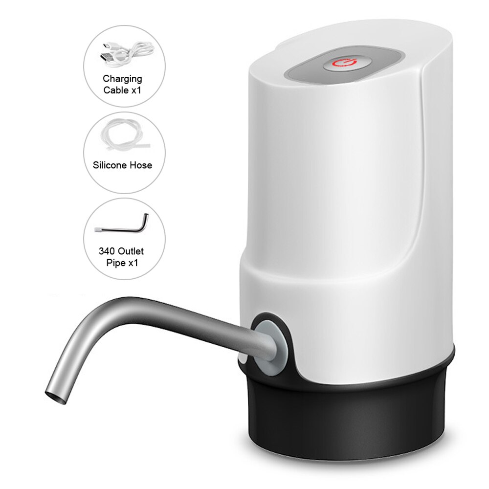 Waterflespomp usb-oplaadsysteem automatische drinkwaterpomp draagbare elektrische waterdispenser waterfles huishoudelijk: 13