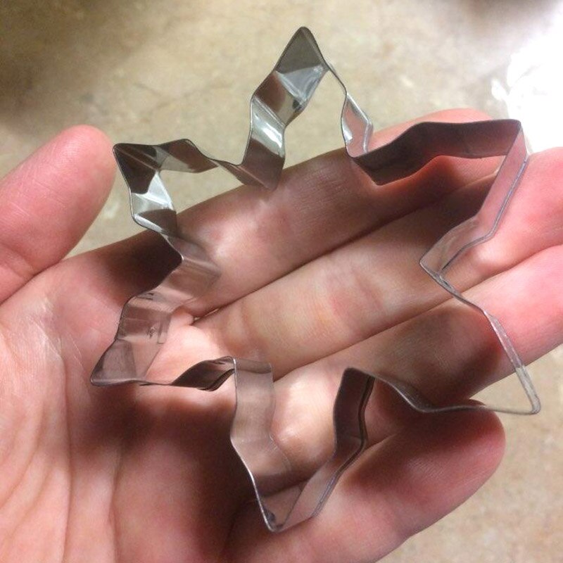 3d snefnug cookie cutter rustfrit stål cookie forme bageware honningkager bagning form kiks cutter til hjemme påske fest
