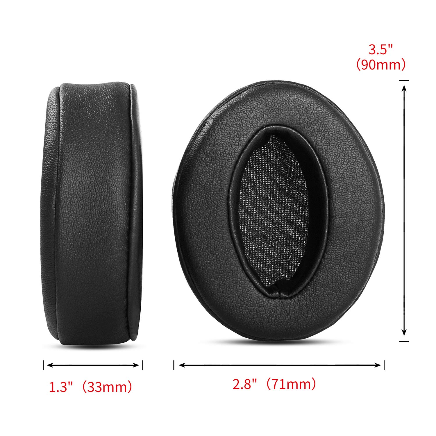 HD4.50BT oorkussens kussen, vervangende traagschuim oorkussens voor Sennheiser HD 4.50BT, HD 4.50BTNC, HD 4.40BT hoofdtelefoon
