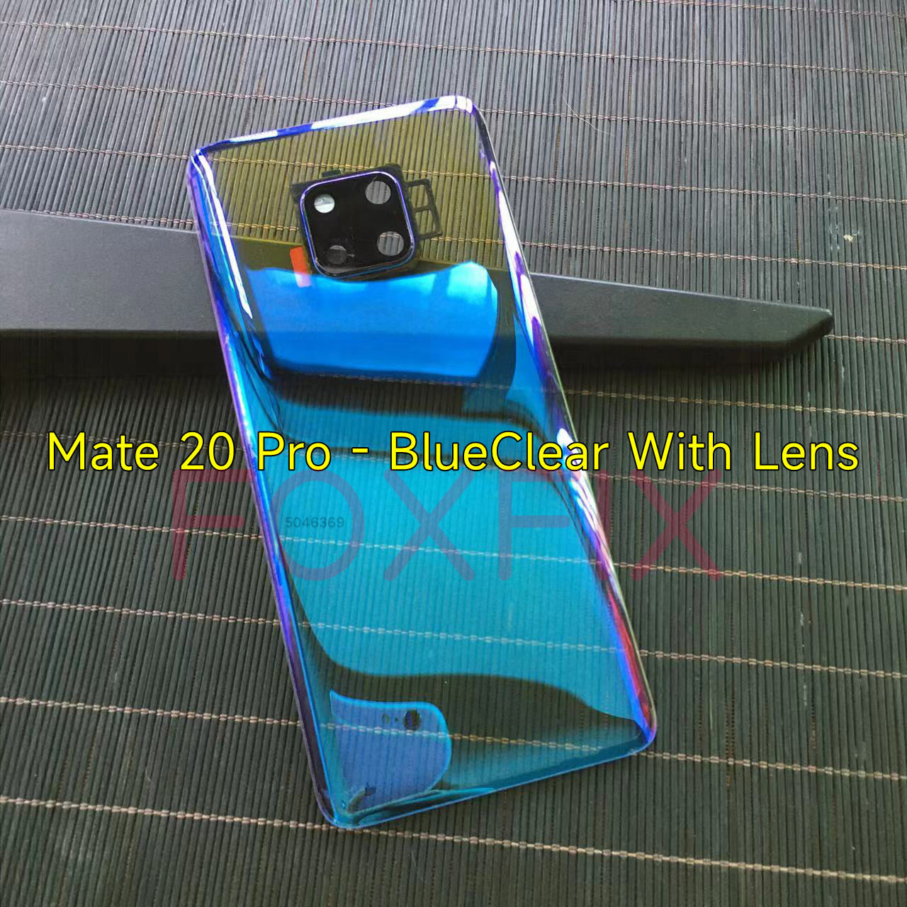 Clear Back Cover For Huawei Mate 20X 20 Pro Battery Door Panel Rear Housing Case With Camera Lens Replacement+Adhesive Sticker