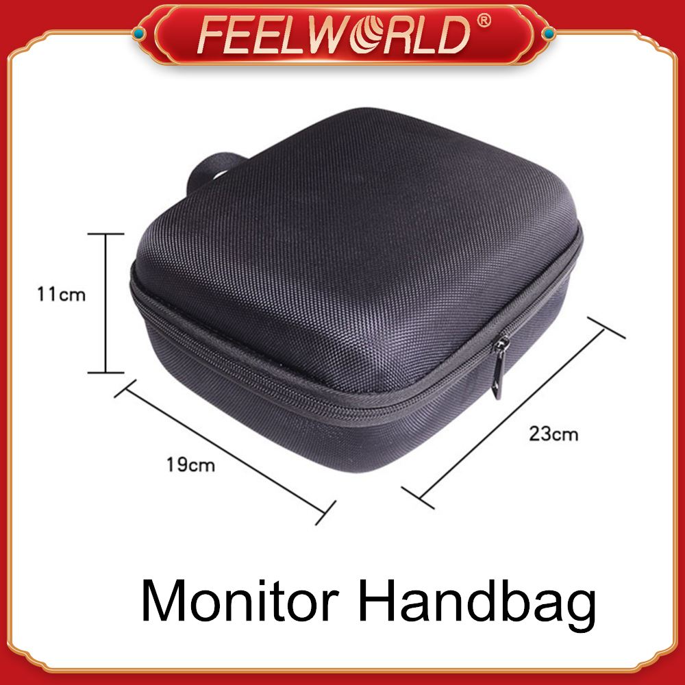 Feelworld Monitor Handtas Camera Draagtas (9.06X7.48X4.33 &quot;) voor Feelworld LUT7S FW279 T7 FW703 FW759 FH7 7 Inch Field Monitor