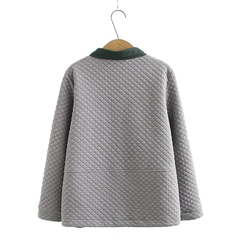 Herfst Gewatteerde Jassen Voor Vrouw Plus Size Lichtgewicht Dunne Enkele Breasted Jasje Plus Size Vrouwen Jas