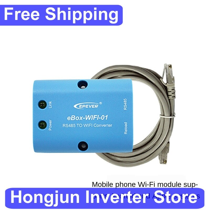 Epever EBox-WIFI-01 5vdc Solar WIFI Serial Server Mobile Phone Wireless App