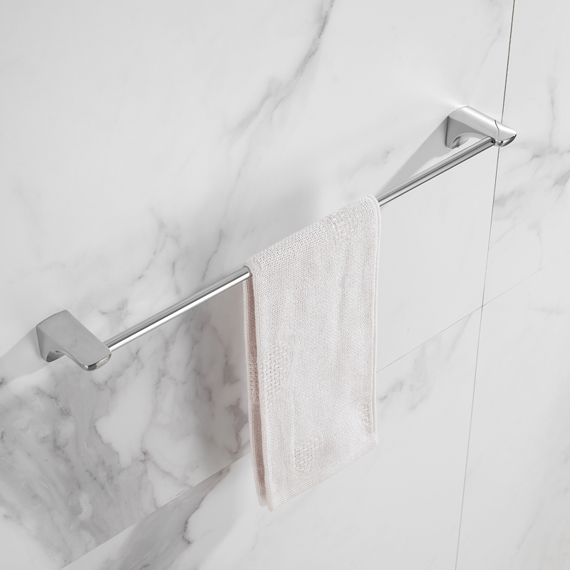 Hoogwaardige Roestvrijstalen Badkameraccessoires Set, Badkamerhaak, Papierhouder, Handdoekstang, Handdoekring, Badkamersets, Chromen 13700: green