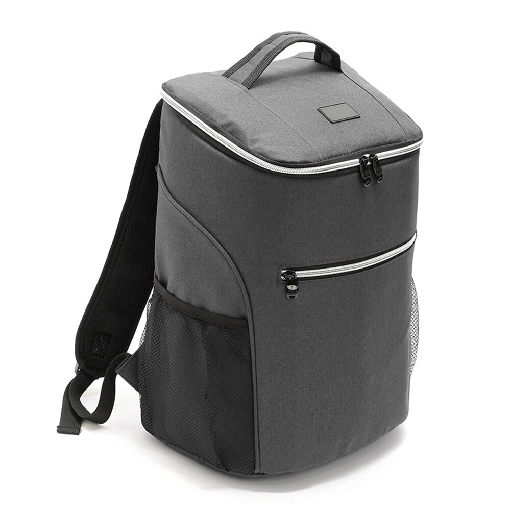Effen Kleur Grote Capaciteit Waterdichte Reistas Portable Duurzaam Picknick Rugzak Voor Outdoor Sport Wandelen 28x20x38CM