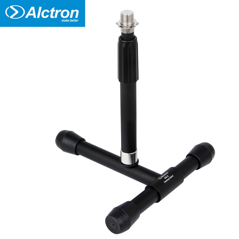 Alctron KS-2 portable desktop stand small microphone stand,light weight,adjustable,general connector easy fitting