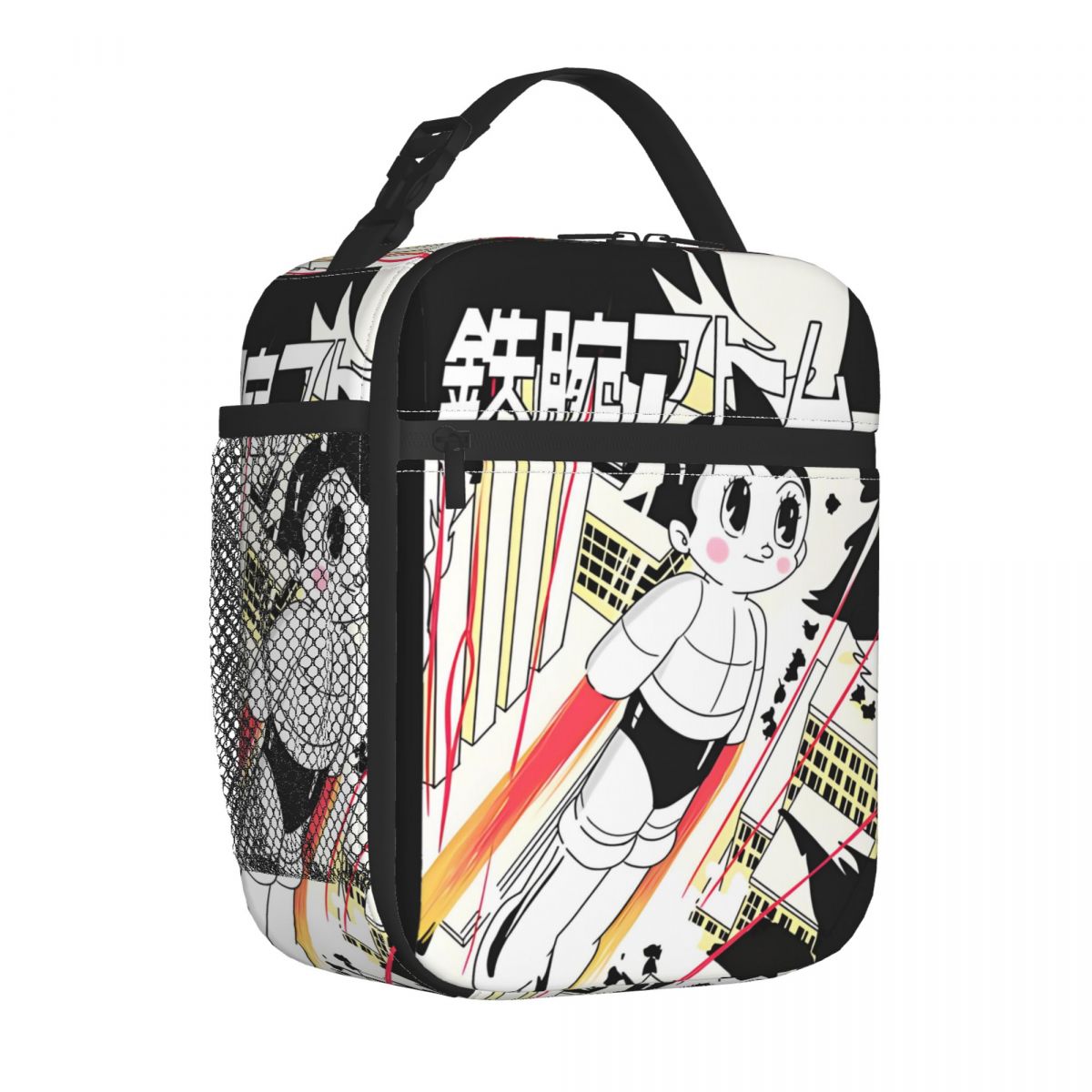 The Mighty Atom Astro Boy Astroboy Insulated Lunch Bag Cooler Bag Reusable Lunch Container Portable Tote Lunch Box Office Travel: green