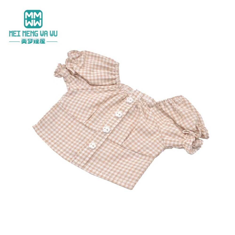 Se adapta a muñecas BJD SD DD de 58-60cm, 1/3, ropa, juguetes, muñeca articulada, camisa a cuadros, jeans, para niña: Jpy3--040--C