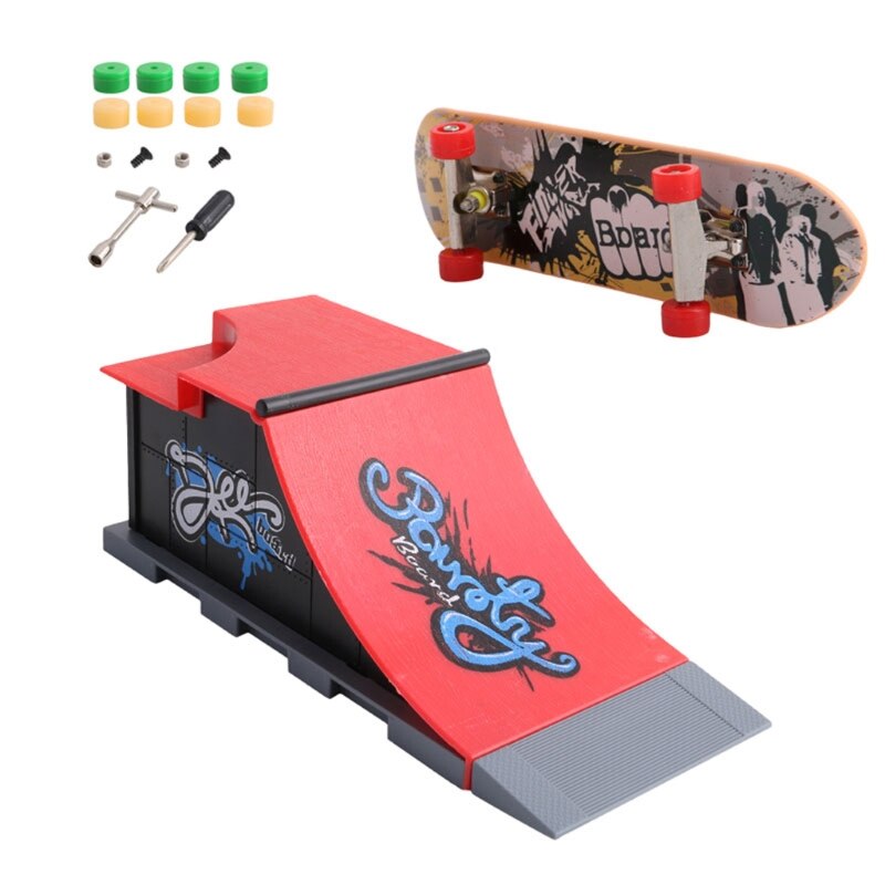 Skate park rampe deler for fingerbrett fingerbrett ultimate parker: C