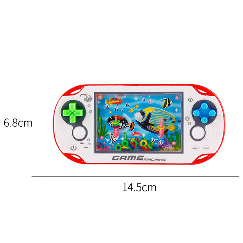 Jeu d'eau pour enfants, Machine à lancer d'anneau d'eau, Mini jouet portable pour enfants, éducation classique, capacité de réflexion intellectuel