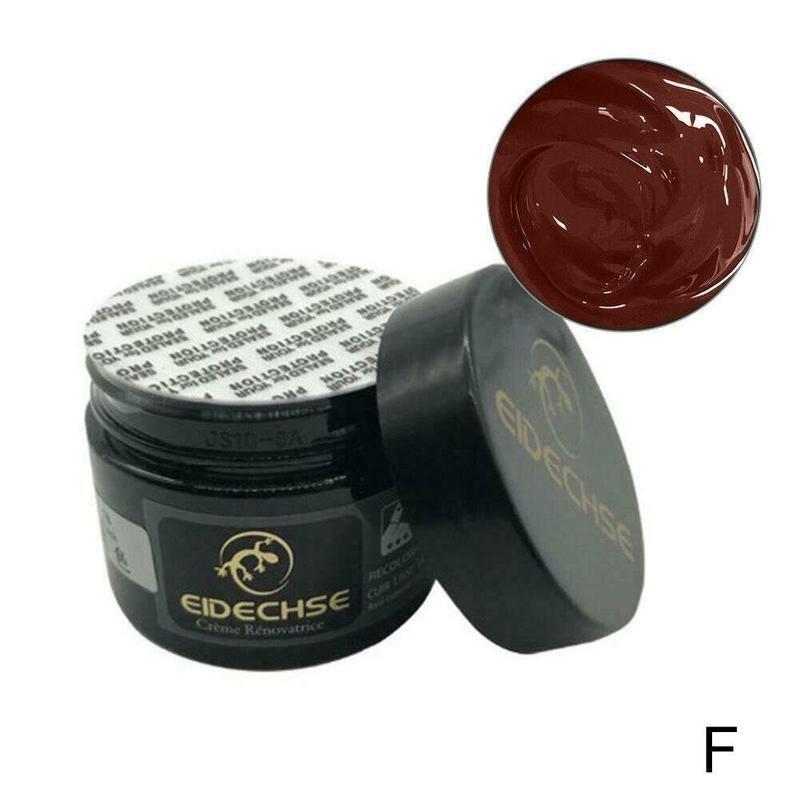 Leather Restoration Cream Vinyl Repair Kit Auto Car Seat Sofa Coats Holes Scratch Cracks Rips Liquid Leather Repair Restoration: 6