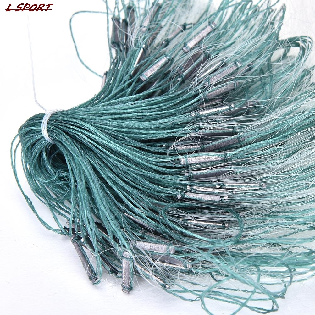 1pc 3 warstwy Monofilament skrzele sieć rybacka z Platforma ryba pułapka Rede De Pesca nylonowa siatka wędkarska 25m akcesoria narzędzia
