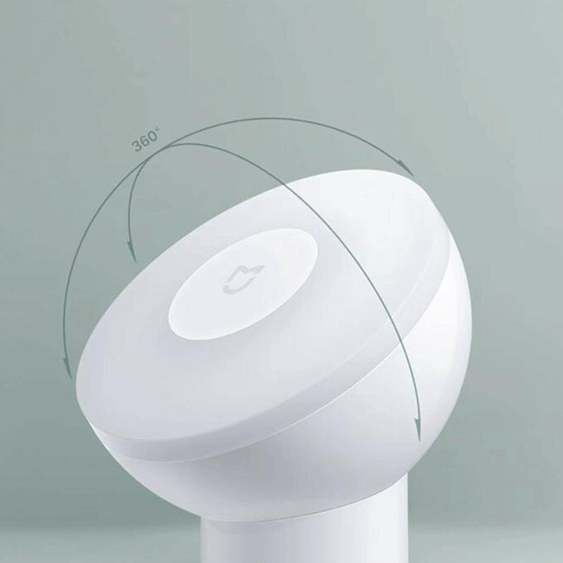 En Stock Xiaomi Mijia Led Induction veilleuse 2 lampe réglable luminosité infrarouge intelligent capteur de corps humain avec base magnétique