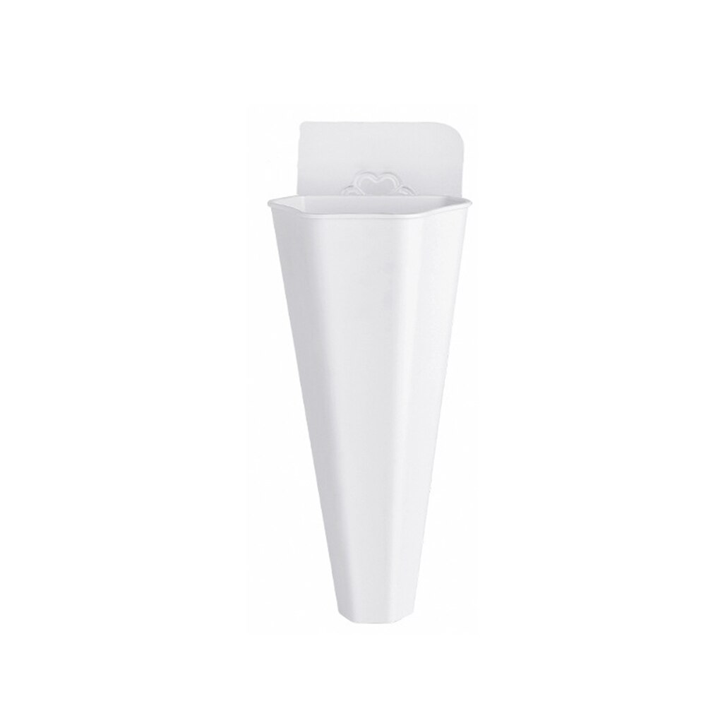 Wall Mounted Vase Hydroponic Wall Hanging Flower Pot Plastic Plant Vases Container Home Office Garden Decoration Wall Vase: 03