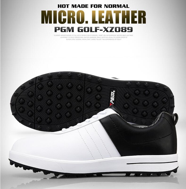 Pgm Golf Schoenen Golf Sneakers Mannen Waterdichte Schoenen Nailless Ademende Schoenen