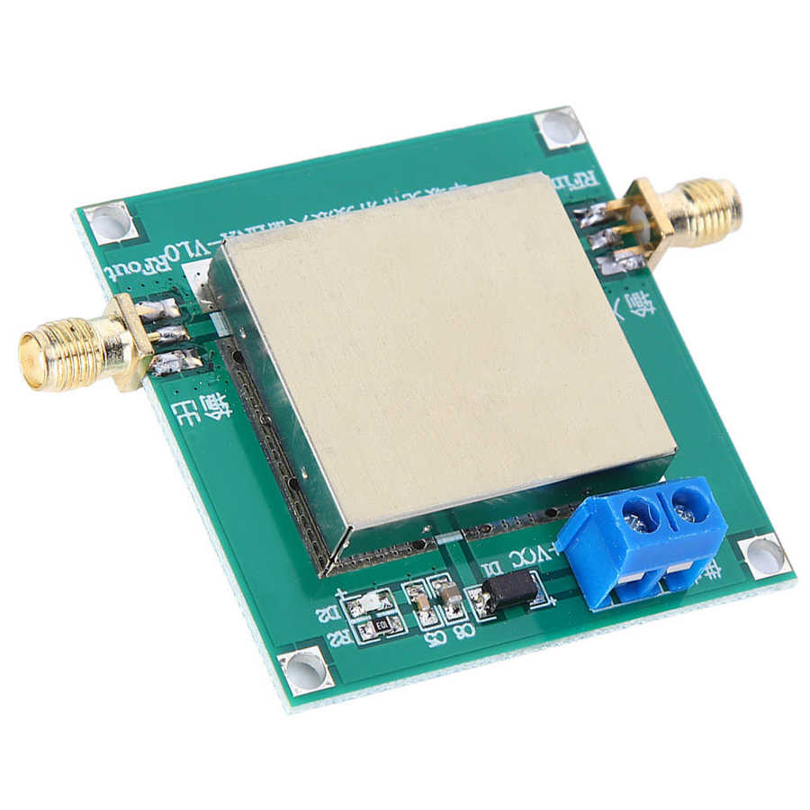 12V DC RF Wideband Low Noise Amplifier LNA (1-3000MHz Gain: 20DB) Power Supply Voltage