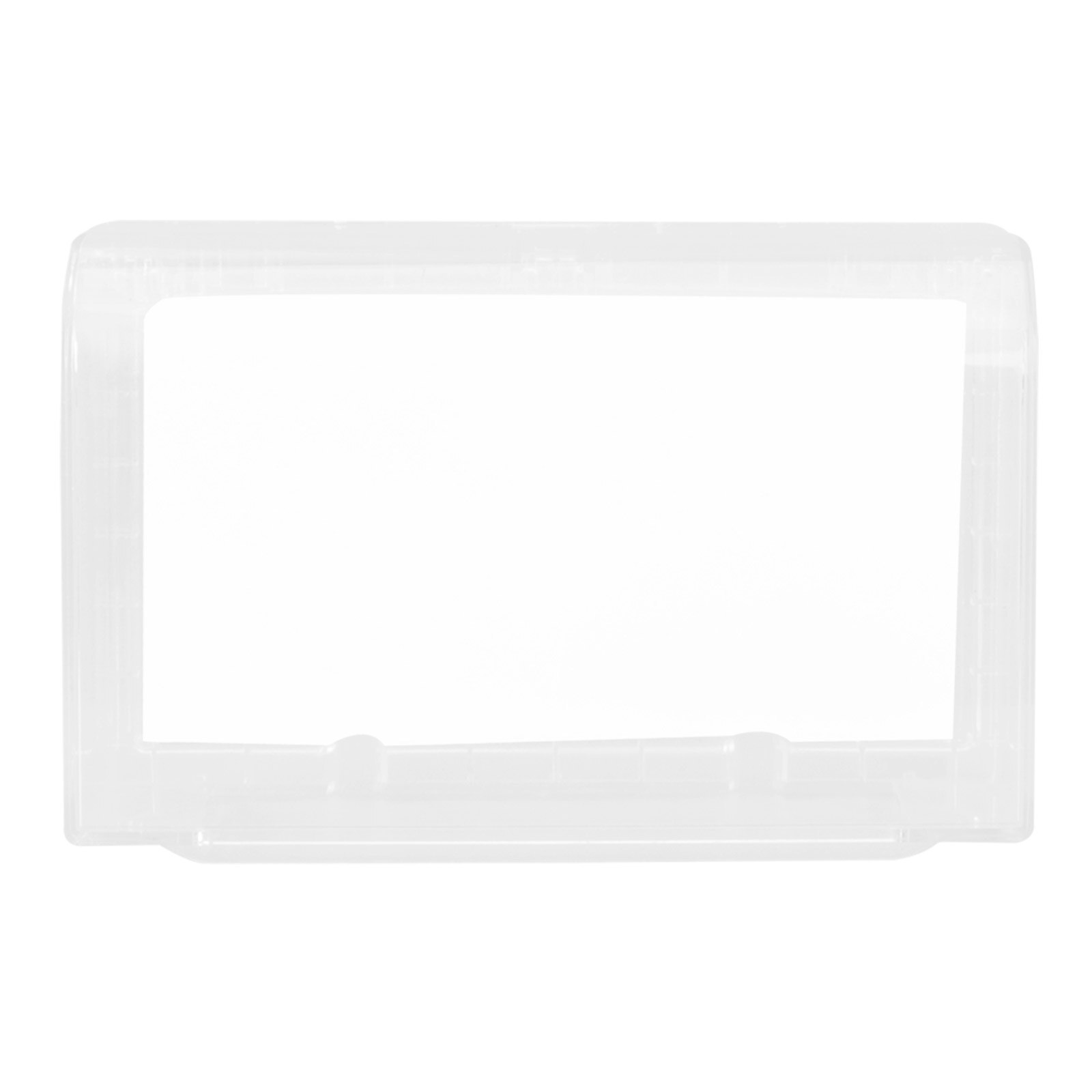 1PC Sticky Style Switch Socket Cover Double-position Thickened Waterproof Cover: Transparent Color