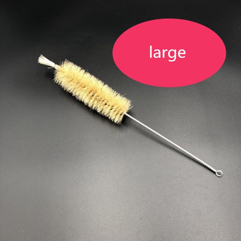Glass tube brush,laboratory cleaning brush,lengthened small, medium and large brush, multi-purpose pipeline brush: large