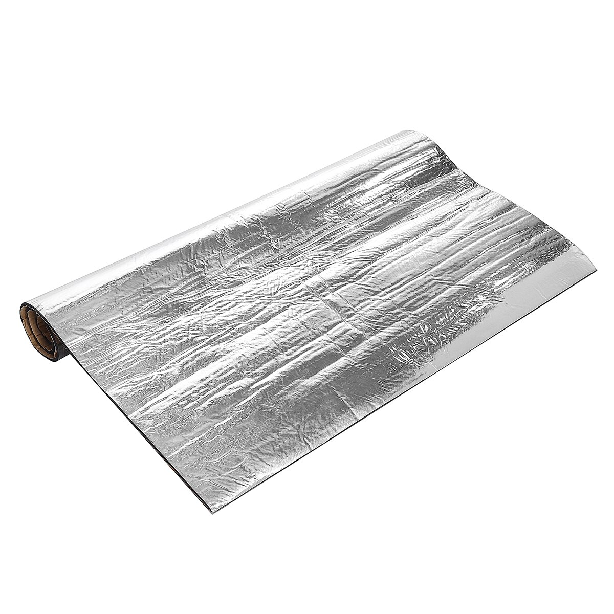 140x100cm 6mm Upgraded Heat Insulation Cotton Noise Insulation Car Sound Proof Insulation Engine Firewall Heat Aluminum Foam