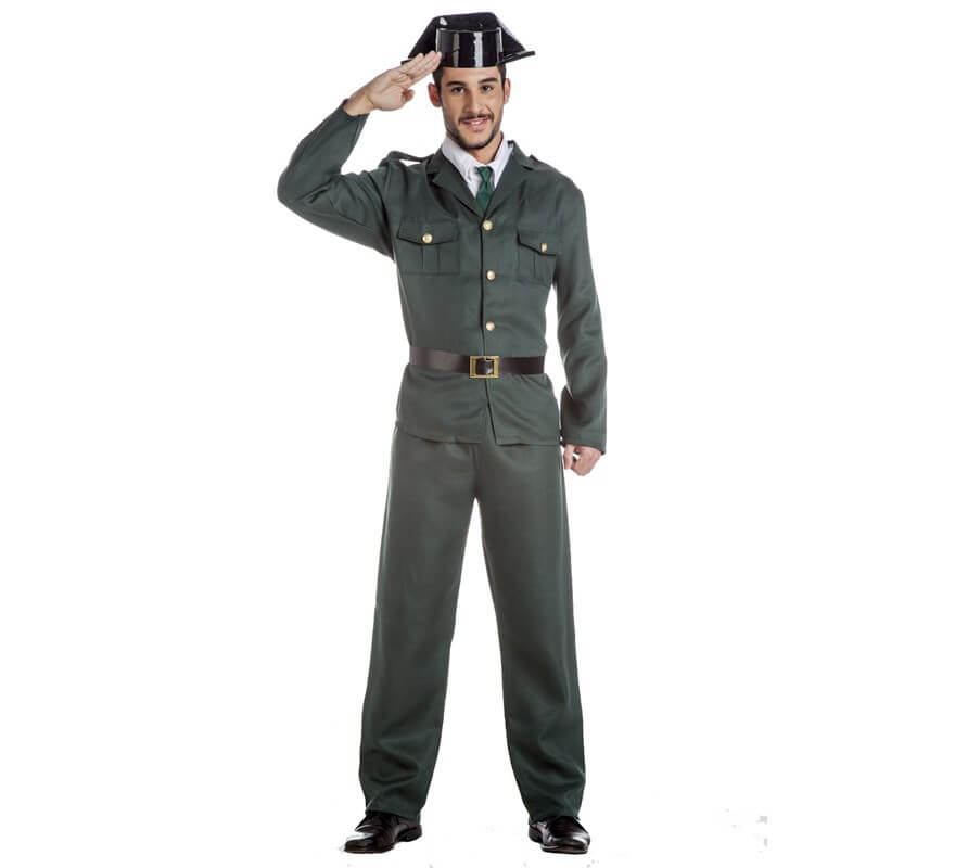 Disfraz de Guardia Civil para hombre