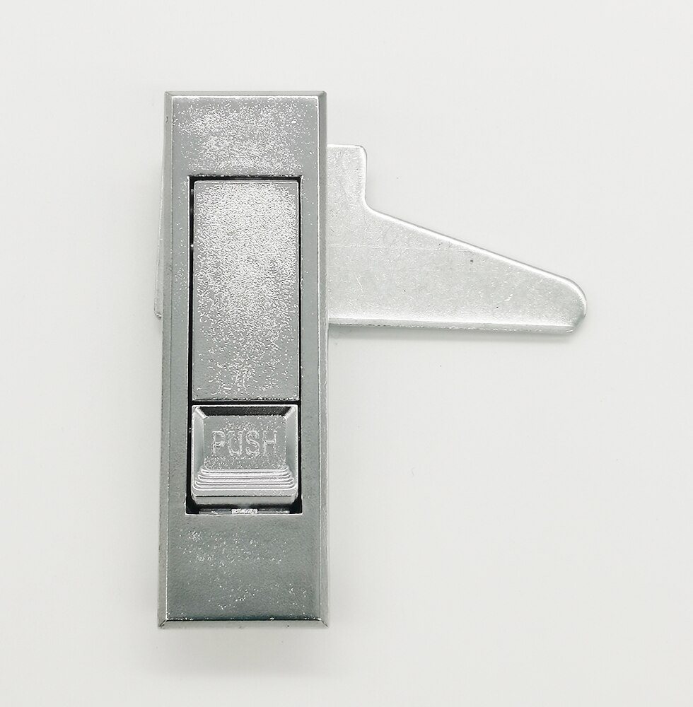 MS603 button lock power distribution cabinet door lock file cabinet lock electric box plane lock bounce lock switch cabinet fire: WHITE