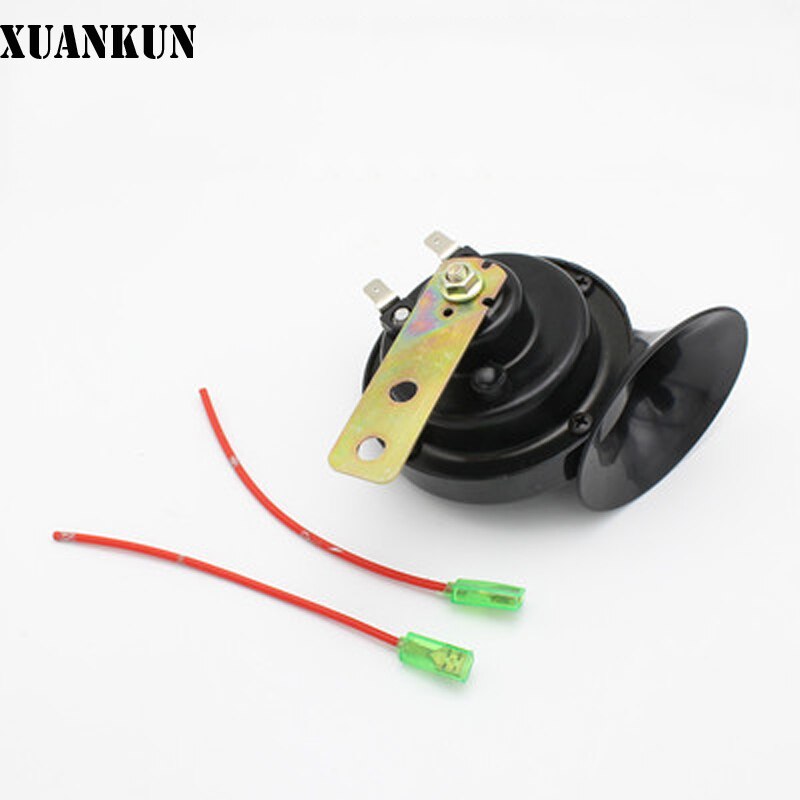 XUANKUN Motorcycle Modified Car Booster Electric Vehicle 12V 48V 60V Snail Horn Tweeter Loud