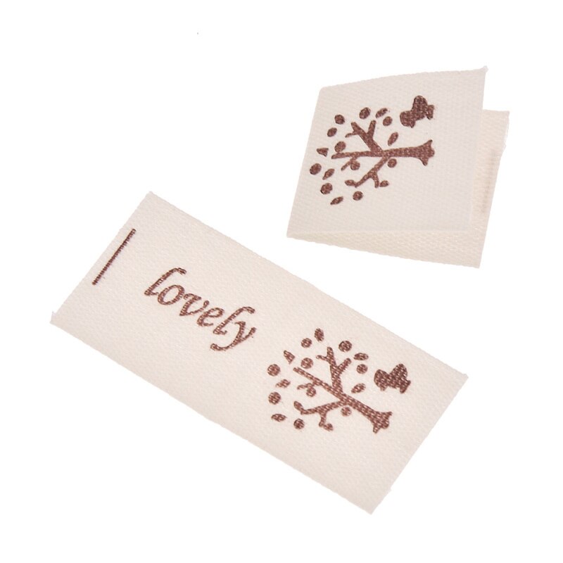 50 Pcs Brief Gedrukt Handgemaakte Naaien Doek Labe... – Vicedeal