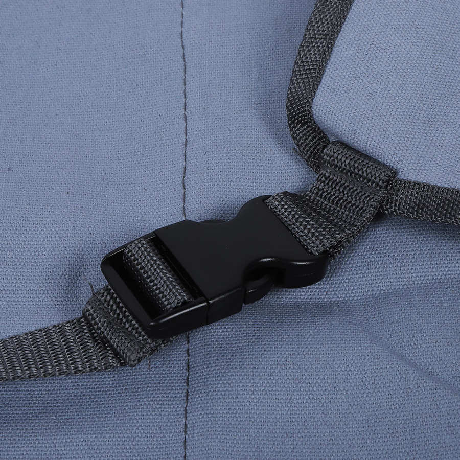 Barbecue Canvas Adjustable Buckle Apron with Large Pocket for Barbecue Milk Tea Shop Floriculture Cooking Tools Canvas apron