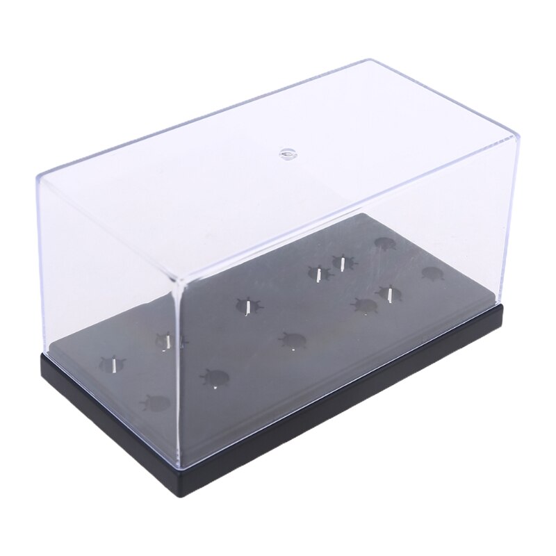 Skivspelare lp vinylskiva stylus nål album box display box för avancerad magnetisk patron för samlartillbehör