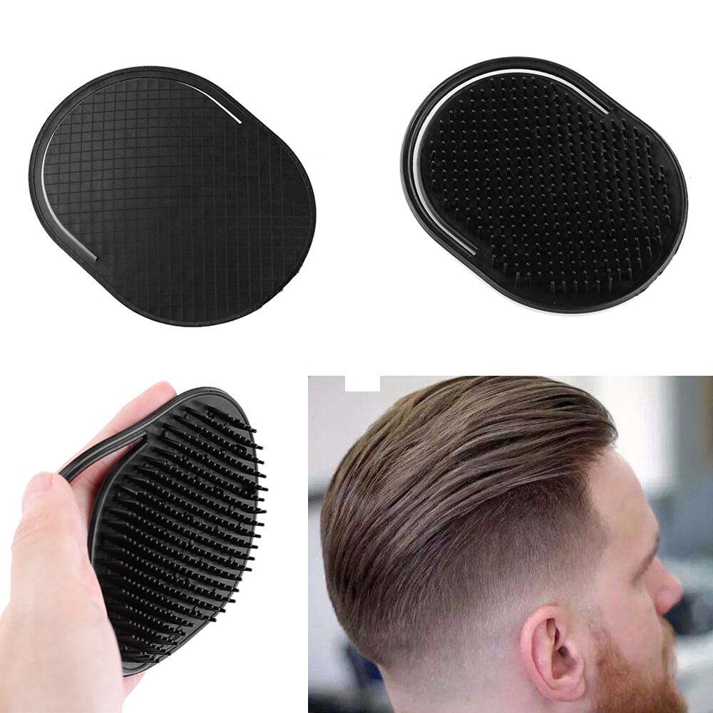 Pocket Travel Hair Comb Brush Men Beard Mustache Palm Scalp Massage Portable Hairbrush Hair Care Styling
