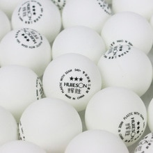 Huieson-pelotas de plástico ABS de 3 estrellas para tenis de mesa, bolas de ping pong ambientales para adultos, entrenamiento de partido, 40 + 100g, 50, 2,8 unids/lote